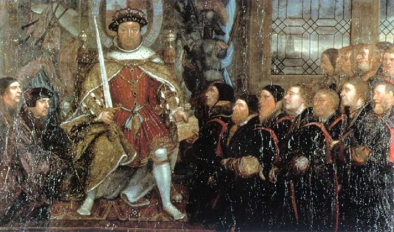 Henry VIII and the Barber Surgeons sf, HOLBEIN, Hans the Younger